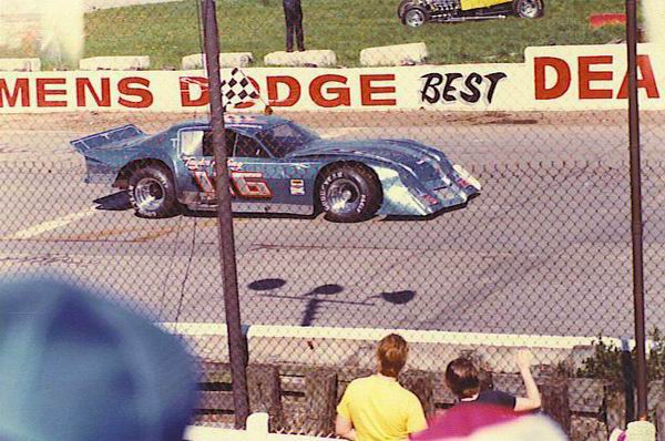 Mt. Clemens Race Track - Jack Varney Driving Al Taylor Car